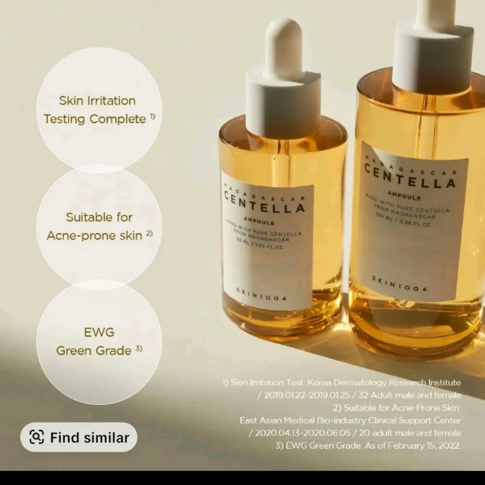 SKIN1004 Madagascar Centella Ampoule Serum‎